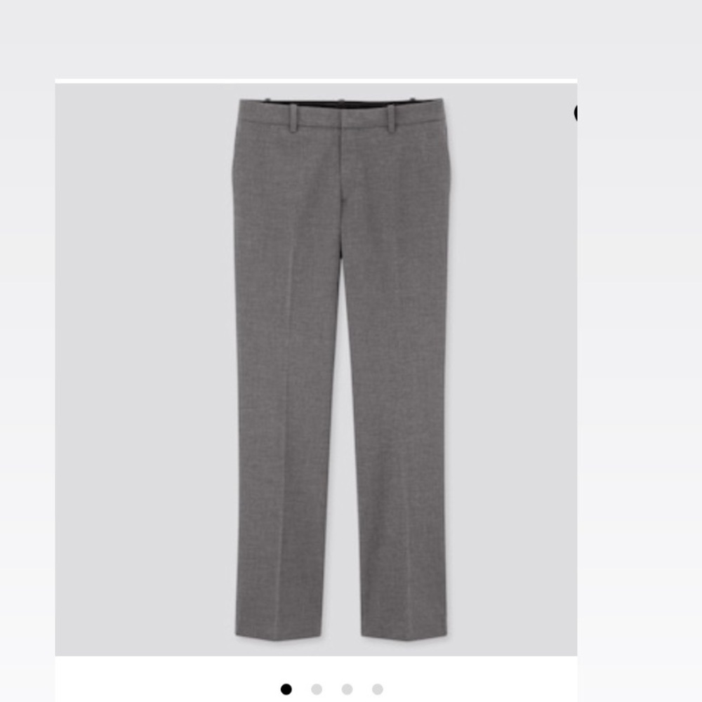 Uniqlo gray work pants
